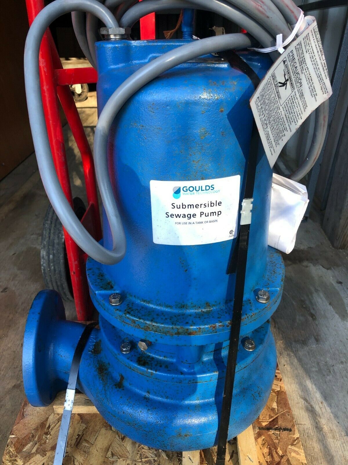 Goulds Water Technology Submersible Sewage Pump 1.5 Hp
