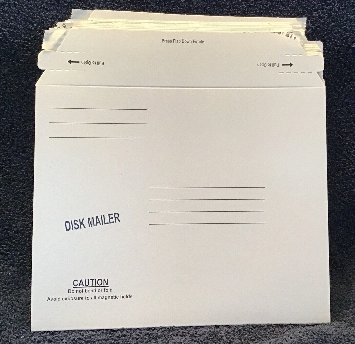 Disk Mailers Item #64117