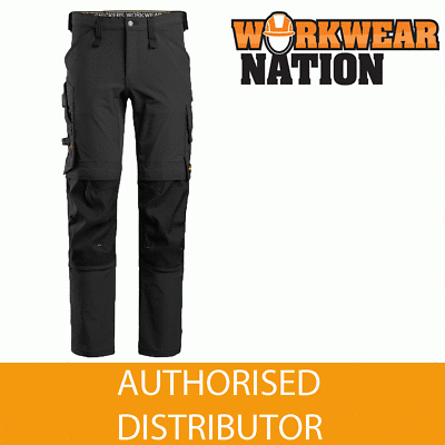 Snickers 6371 Allroundwork, Full Stretch Kneepad Trouser - Black